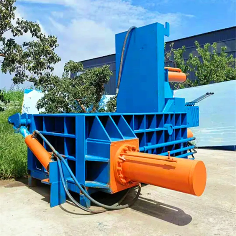 125 toneladas hidráulica prensa de metal briqueting máquina sucata de ferro aparas de madeira resíduos alumínio cobre latas de compressão placa de ferro