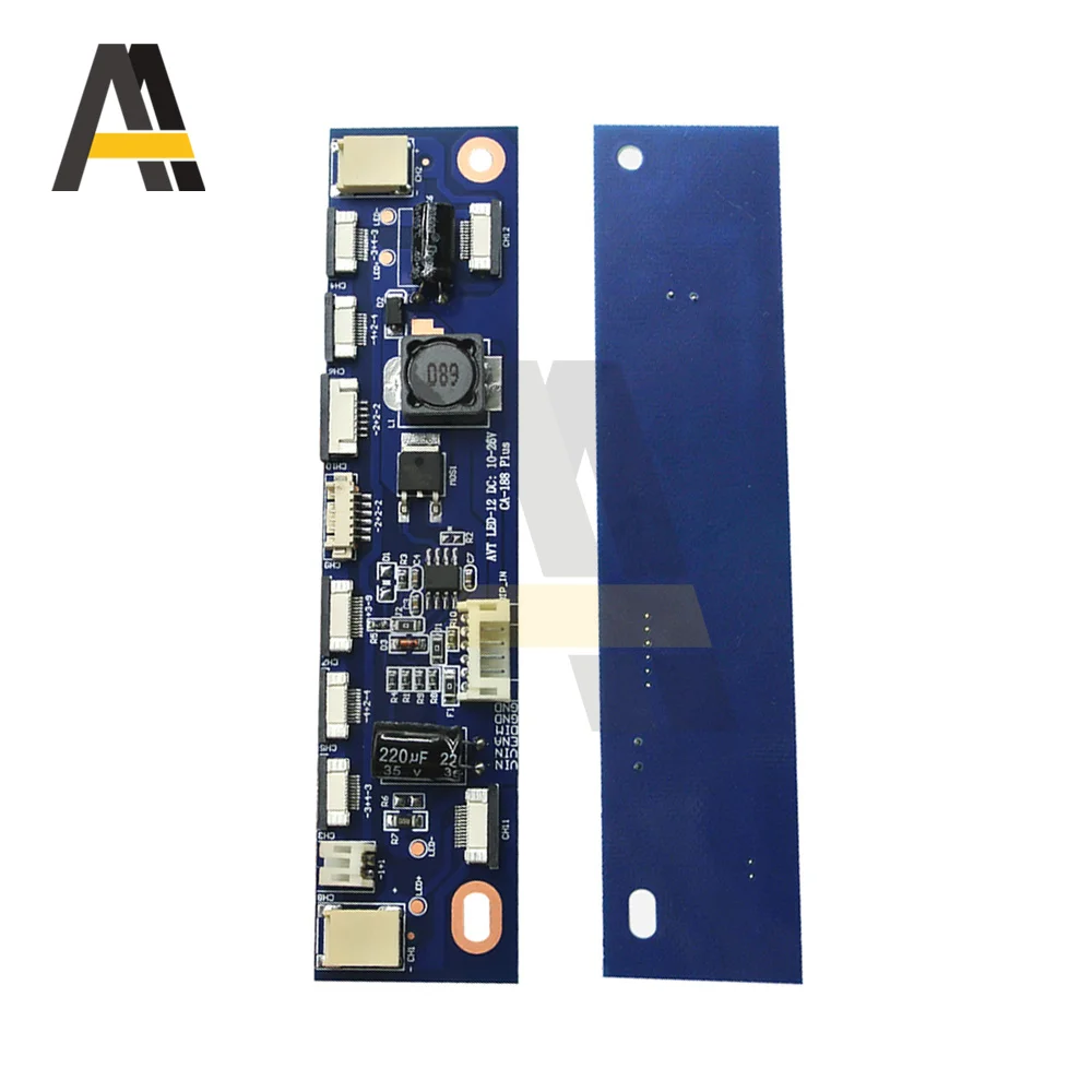 Inversor multifunction da placa atual constante do diodo emissor de luz de CA-188 15-27 polegadas para a saída da luz de fundo 18-60v placa de motorista 12 conectores
