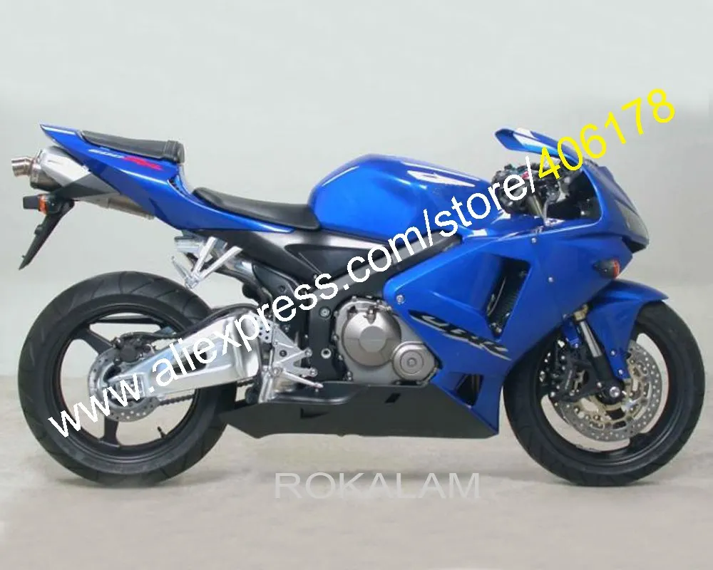 

Injection Mold Blue Kit For Honda CBR600RR CBR600 05 06 CBR F5 600 RR 2005 2006 ABS Fairing Kit (Injection Molding)