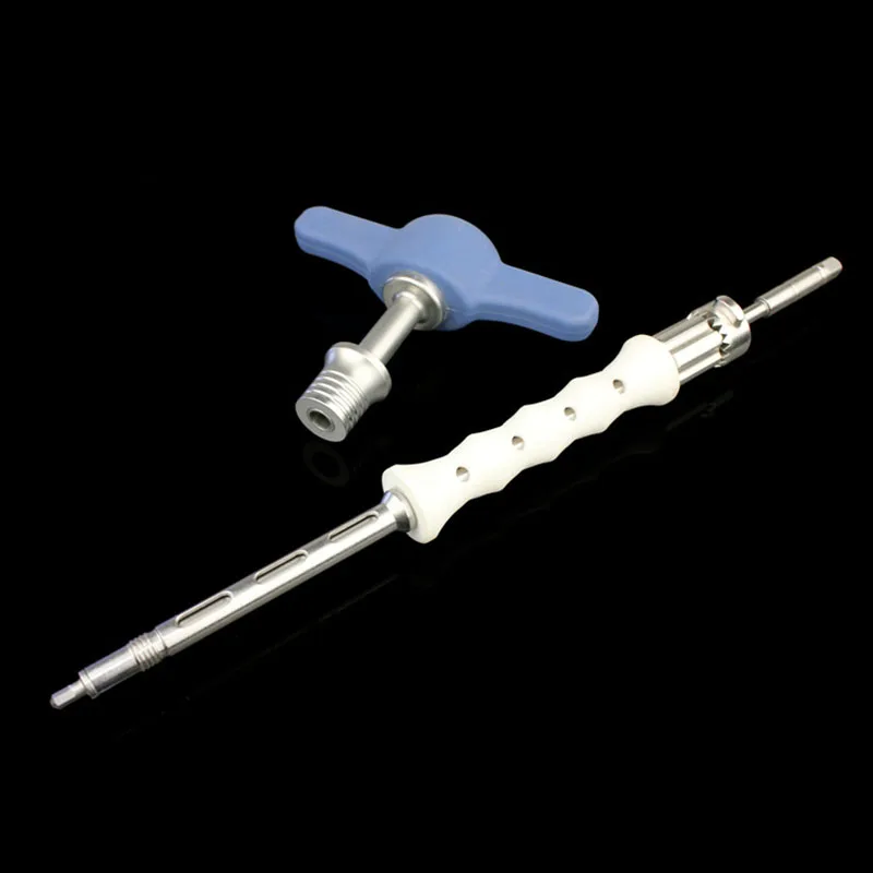 Orthopaedic instrument medical spine cervical lumbar square Quadrilateral interface quick mount T handle universal screwdriver