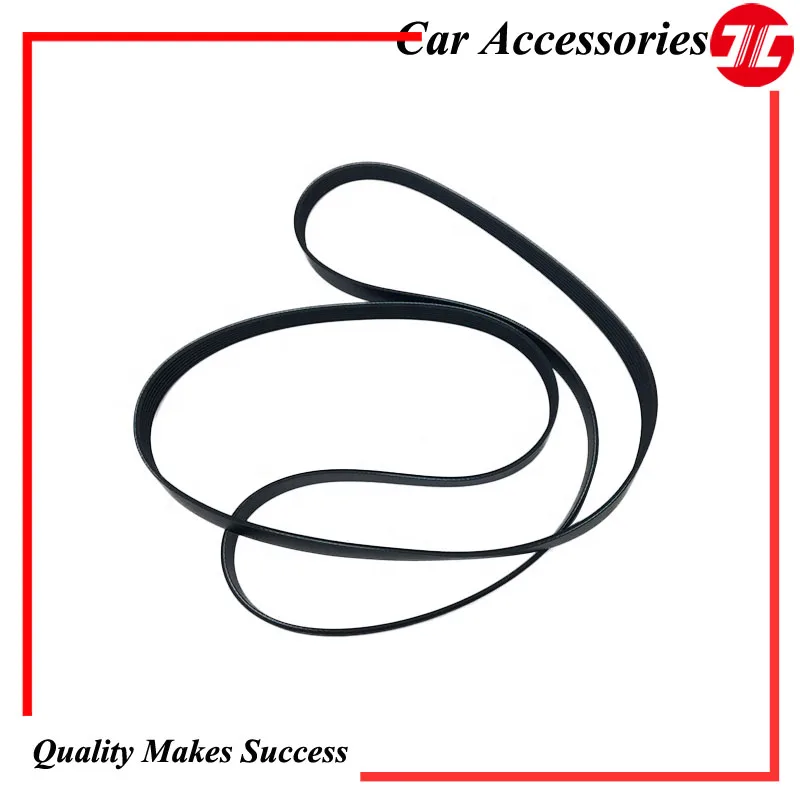 Genuine Cooling Fan System V Belt BC1Q-6C301-BA-JC For Ford Transit 2.4L Puma Engine 7PK2604 Car Auto Spare Parts