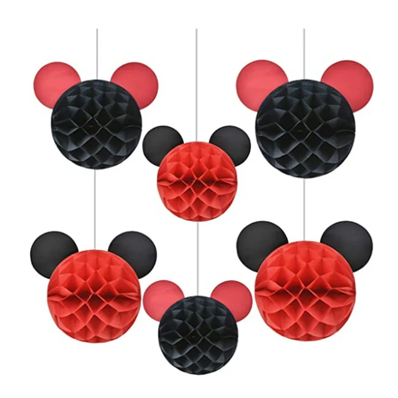 Party Supplies Mickey Mouse Theme Party Decoration Children Birthday Party Balloon Pendant Baby Shouwer Supplies Childrens Birth