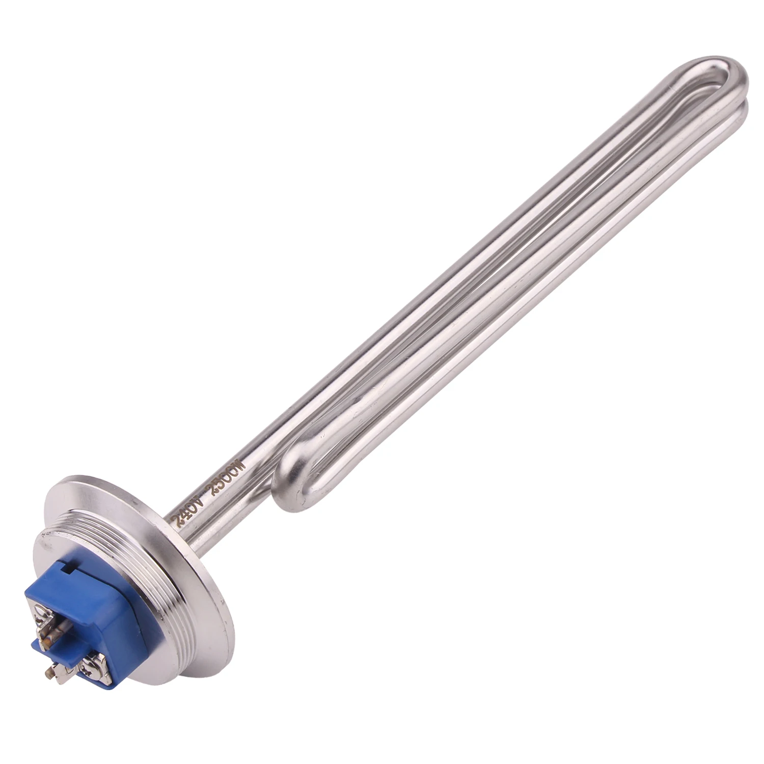 DERNORD 2 "ثلاثي المشبك سخان مياه 240 فولت سخان أنبوبي كهربائي عنصر التدفئة Foldback 2.5KW/3.5KW/4.5KW/5.5KW SUS304