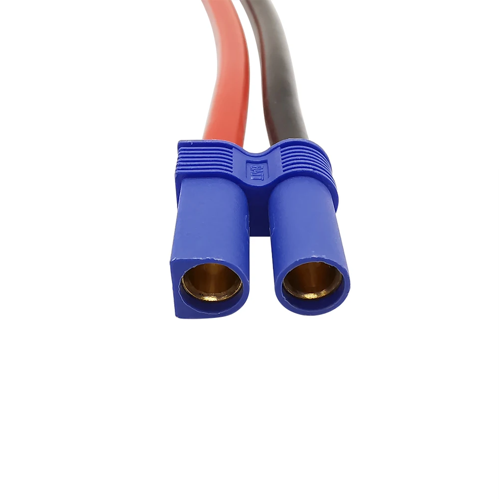EC5 Male Plug Female Jack Connector 10AWG Silicone Cable for RC Battery Toys Pigtail Wire Length 10CM 15CM 30CM