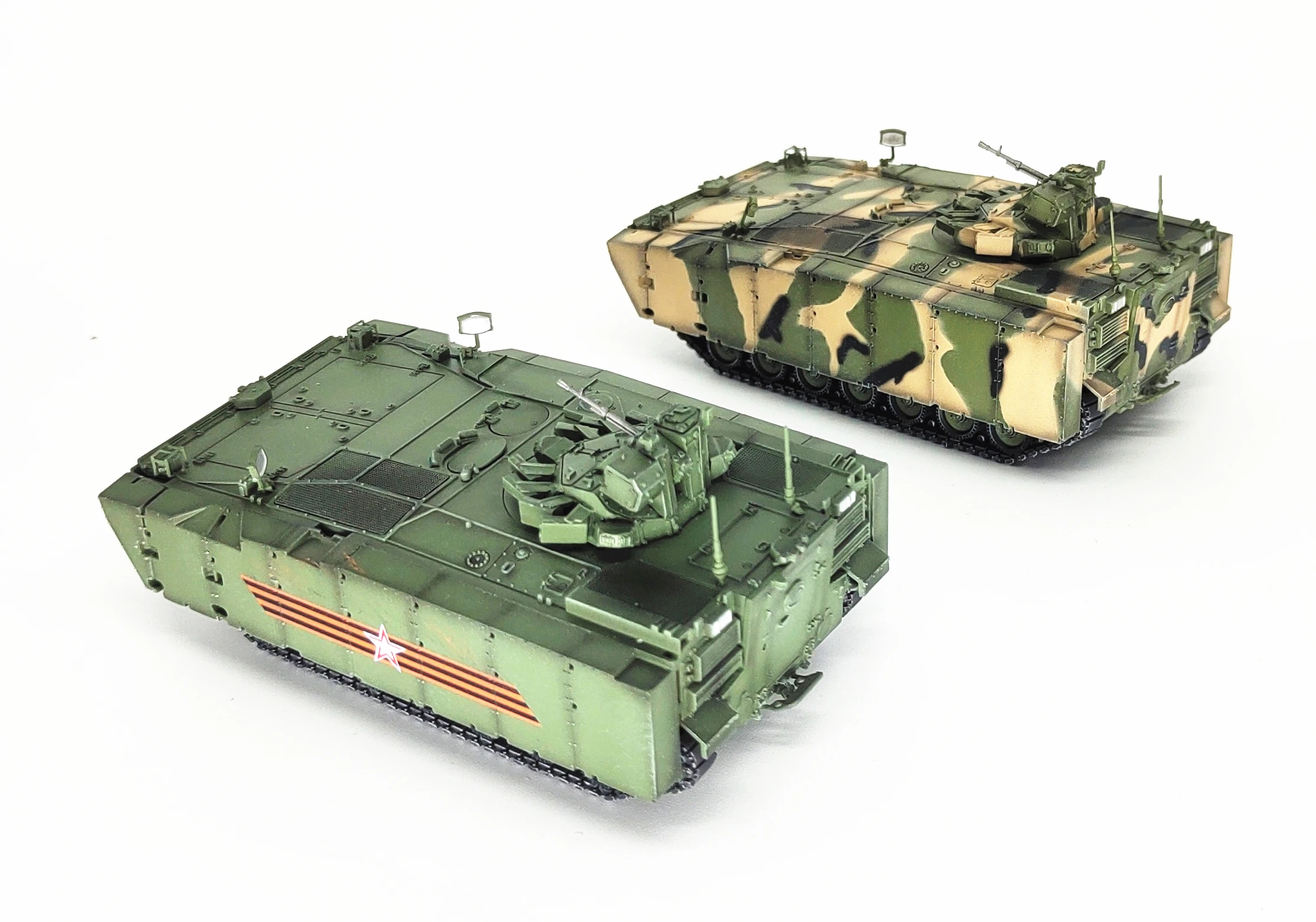 1:72  Russian-25 IFV infantry combat vehicle armored vehicle tank model finished product