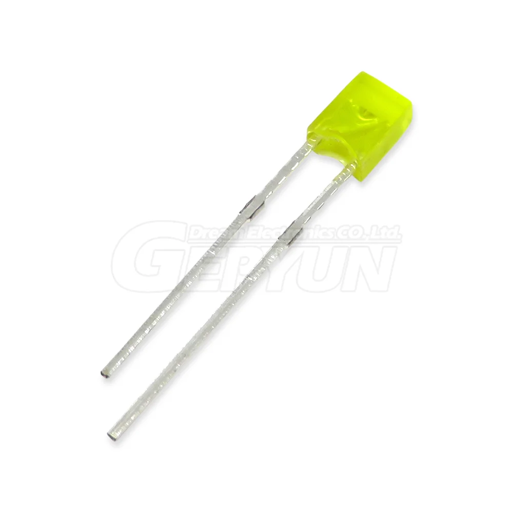 100pcs 2X3X4 square LED 234 red light emitting diode blue red green white yellow electronic DIY kit