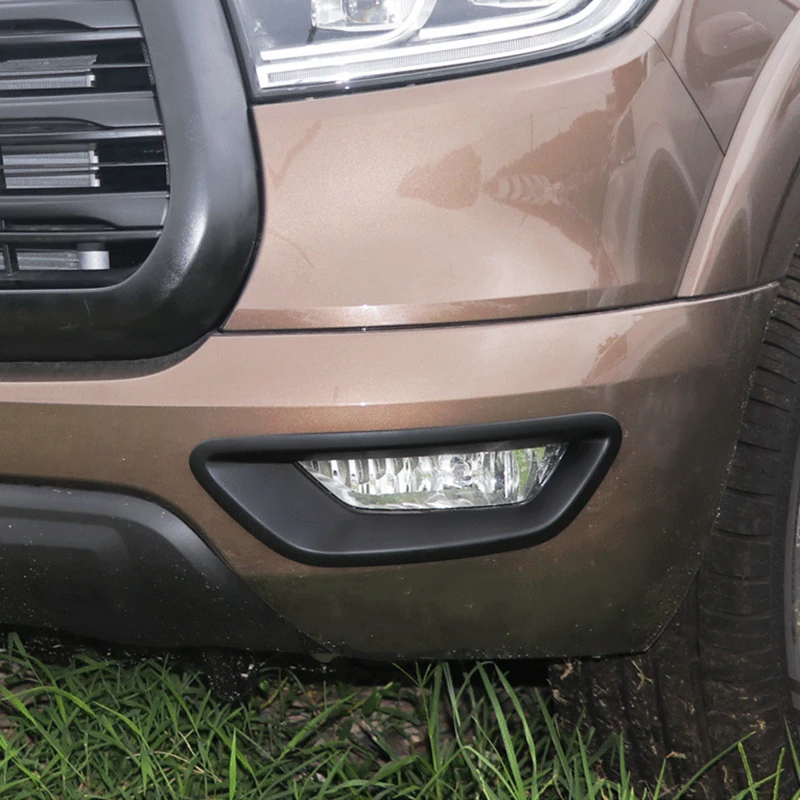 

GWM Ute Pickup Front Fog Light Cover Rear Trunk Foglight Frame Trim for Great Wall POER Accessories 2020 2021