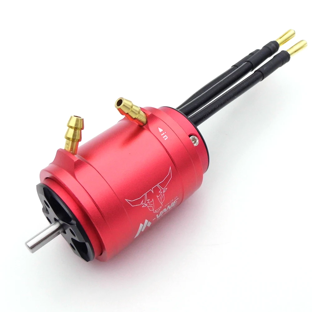 2850 KV3500 KV3100 Brushless Motor 4mm Shaft Water Cooling Jacket for RC Boat Speed Jet MONO Marine Yacht