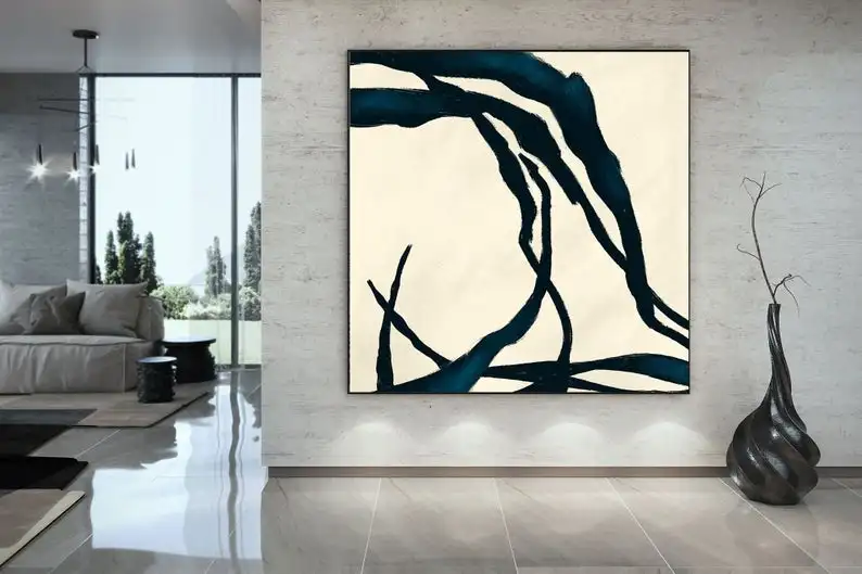 

Extra Large Wall Art Abstract Painting On Canvas Contemporary Art Oversize Painting