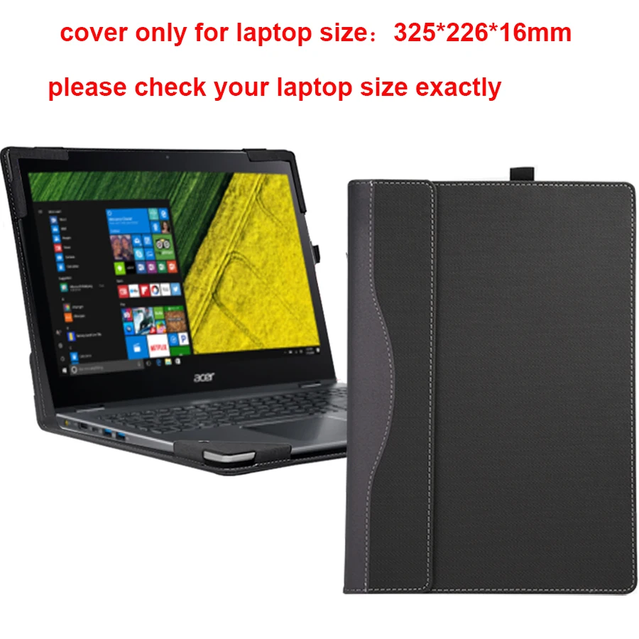 Case For Acer Spin 5 SP513 SP513-53N SP513-52N 13.3 Laptop Sleeve Detachable Notebook Cover Bag Protective Skin Stylus Gifts