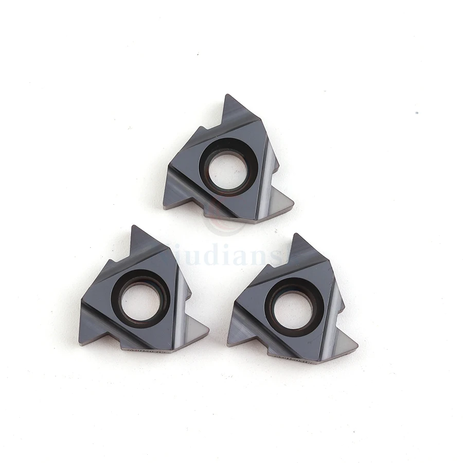Inserções para cnc de carboneto, ferramentas para cnc, 22er 3.5iso 4.0iso 4.5iso 5.0iso 5.5iso 6.0iso lda 22ir 3.5iso 4.0iso 4.5iso 5.0iso 5.5iso 6.0iso lda, com 10 peças