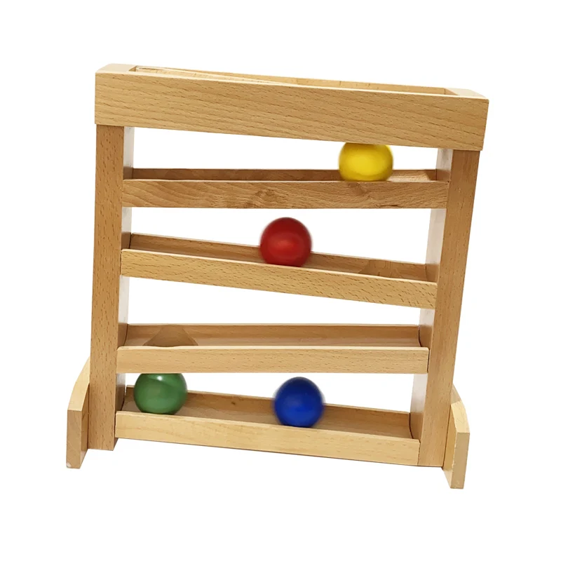 Brinquedo educacional infantil treeano montessori, material básico de madeira para educação infantil, método montessori