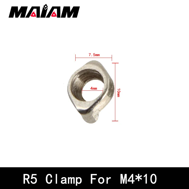 R4/R5/R6/R8 fresa asta EMR serie morsetto per M3 M3.5 M4 M5 vite Incisione CNC strumento strumento tornio asta di estrusione accessori