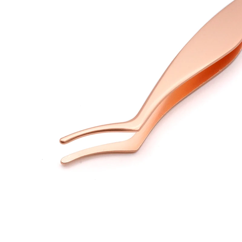 1pc Vogel Form Lash Pinzette Falsche Wimpern Applikator Edelstahl Anti-Statische Wimpern Verlängerung Curler Nipper Clip Clamp