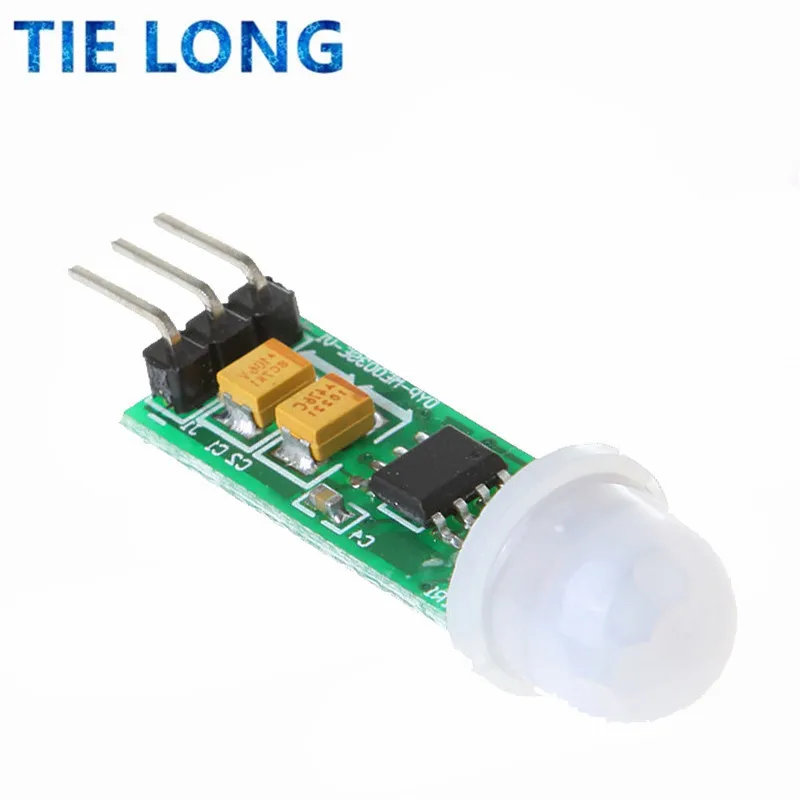 1 Buah HC-SR505 Modul Detektor Inframerah Presisi Sensor Gerak PIR Inframerah Mini untuk Modul Sensor Tubuh Arduino Sensor Penginderaan