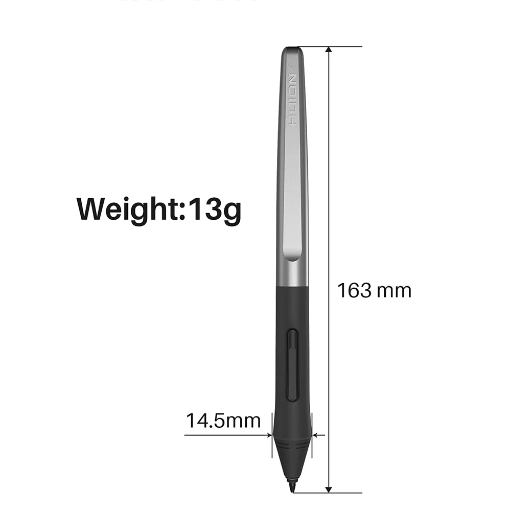 HUION PW100 Battery-Free Stylus Digital Pen for Huion HS64 HS610 H640P H1060P H610PROV2 H320M H420X H580X H610X Graphics Tablet