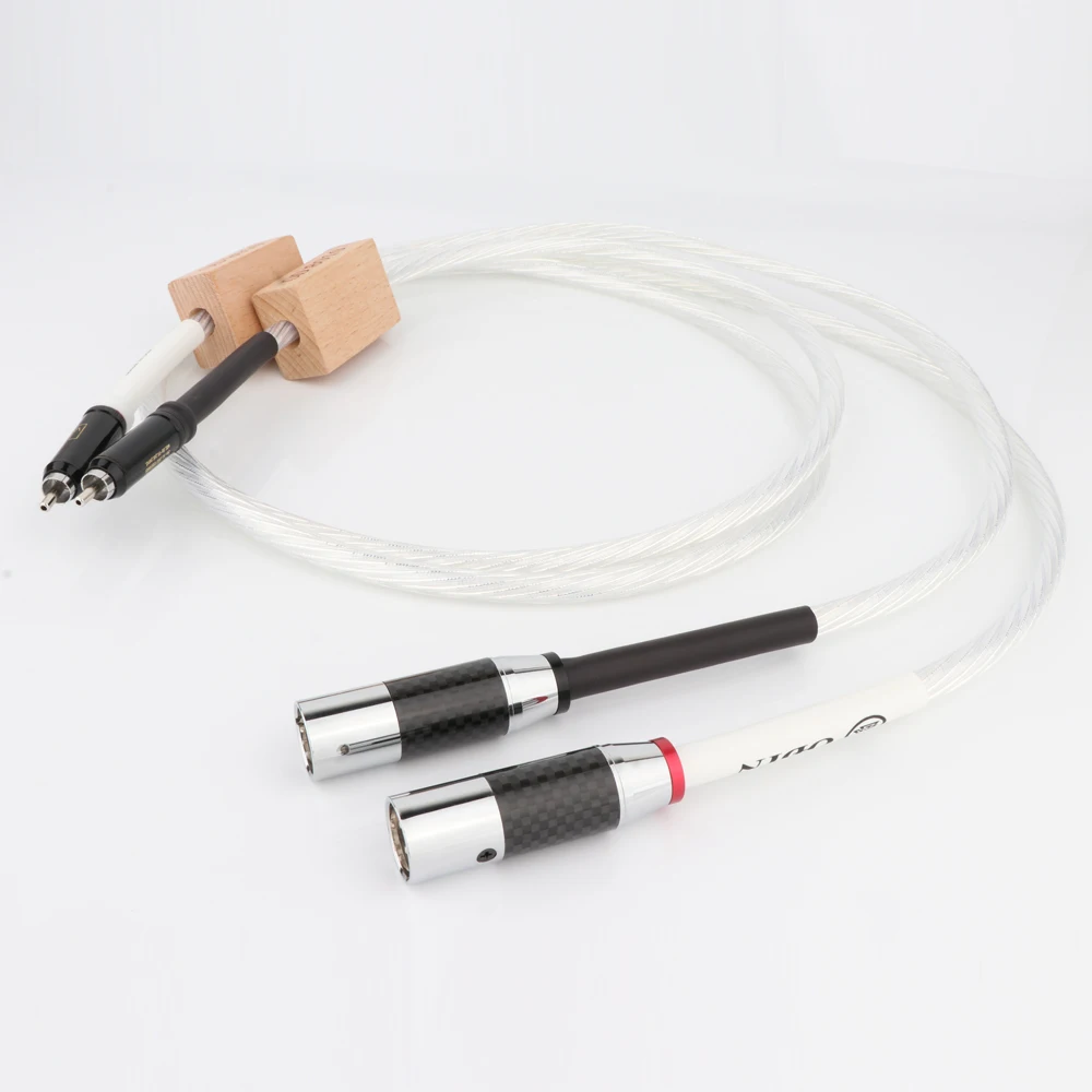 

Hi-End Odin Hifi Audio Cable XLR To RCA Interconnect Extension Cord Cable With Silver Plated Connector