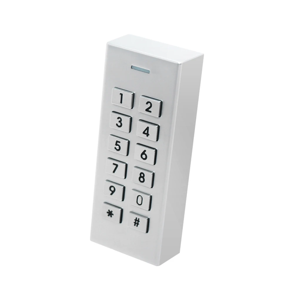 Mini smallest Waterproof IP66 Pin Only Door Lock standalone Access Controller Keypad Password Door Entry controler 1000 user