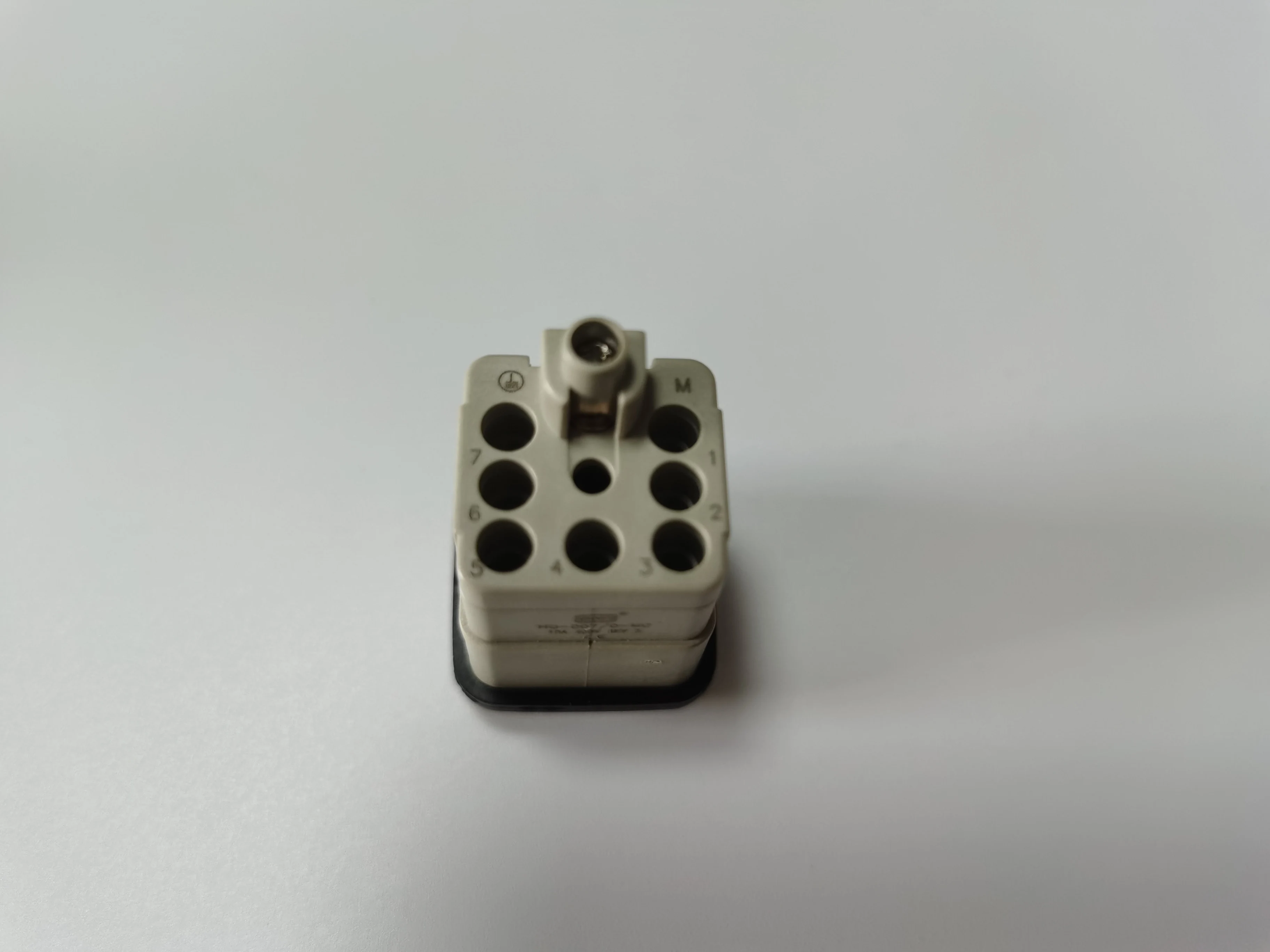 HDXBSCN Harting Industrial Rectangular Connector Heavy Duty Connector HDC HQ-007-MC/FC 7 core 10A waterproof aviation plug