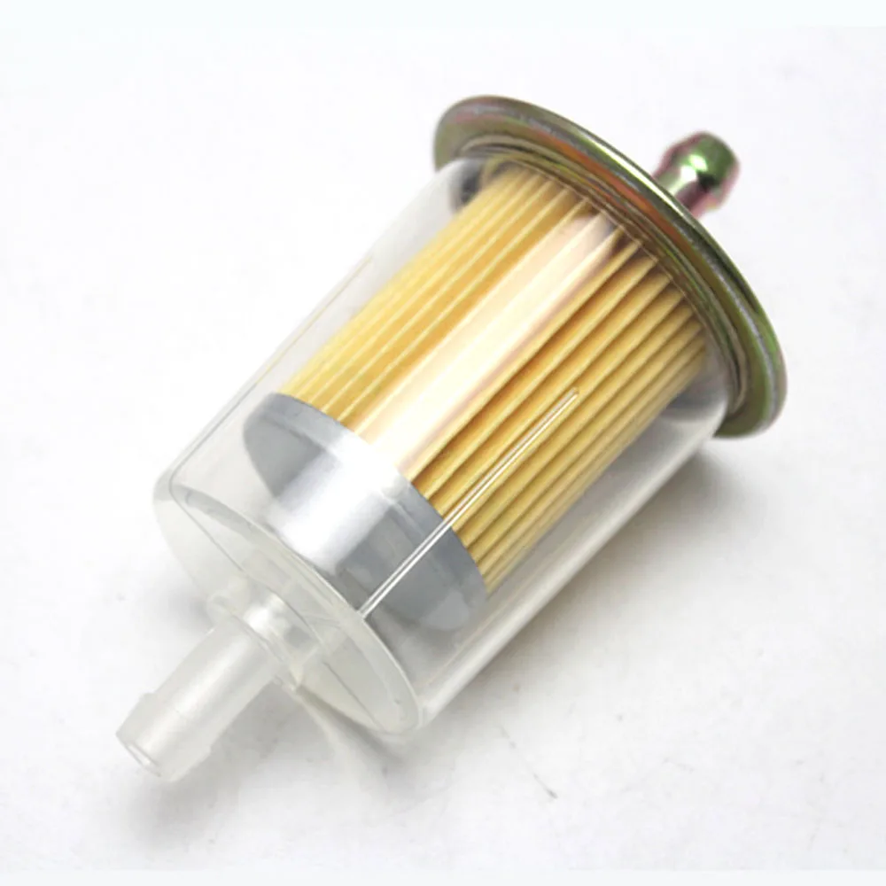 1Pc Inline Gas Petrol Fuel Filter 8mm 3/8