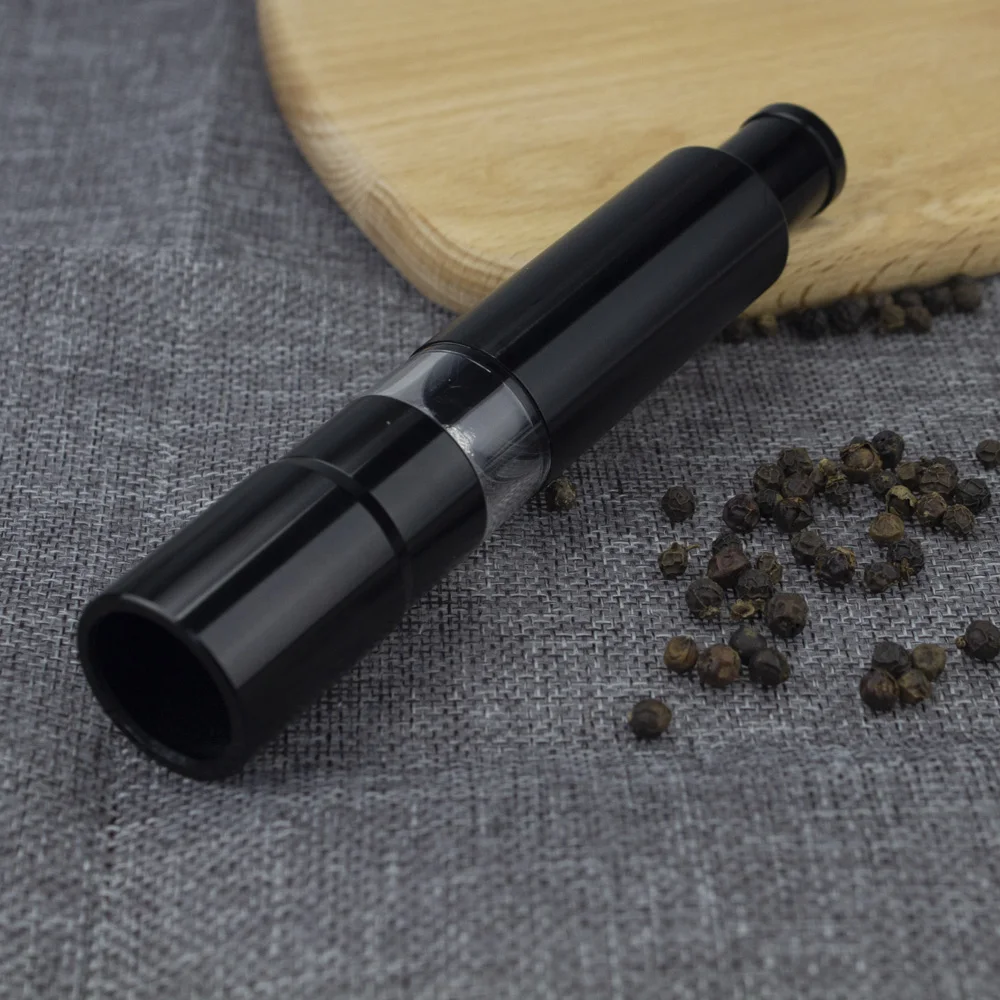 Thumb Push Pepper Mill,Customization Portable Salt Grinder,Event Logo Advertised Gift,Promotional Giveaway