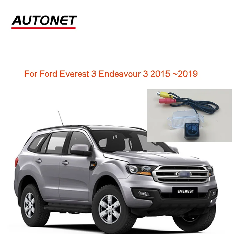 

Autonet Rear view camera For Ford Everest 3 Endeavour 3 2015 ~2019 AHD720P/CVBS reversing camera/license plate camera