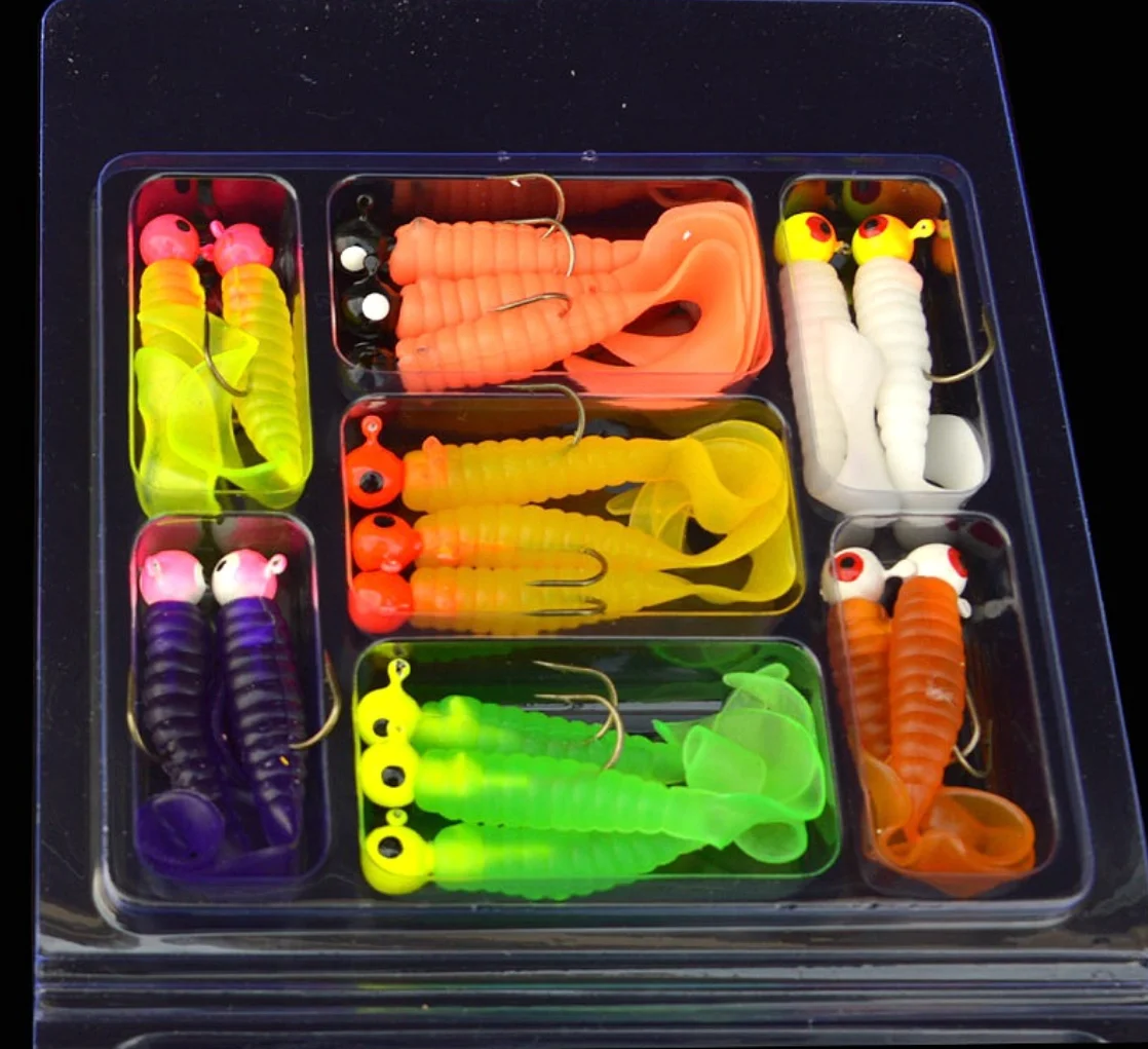 Señuelo blando wobbler silicona 55mm 3,5g – Cebo pesca mar