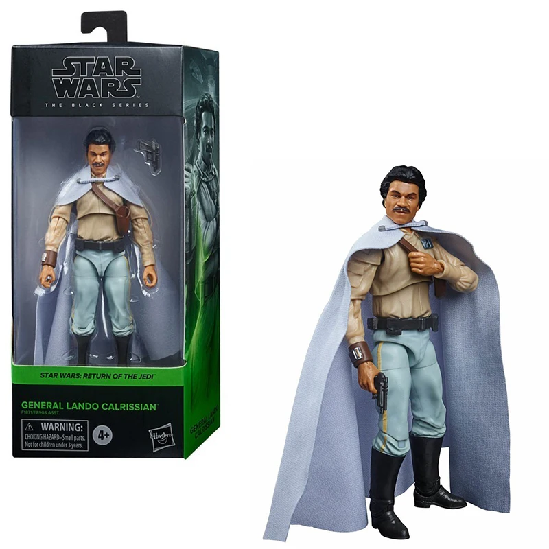 Star Wars The Black Series General Lando Calrissian Toy 6-Inch-Scale Return of The Jedi Collectible Figure Kids