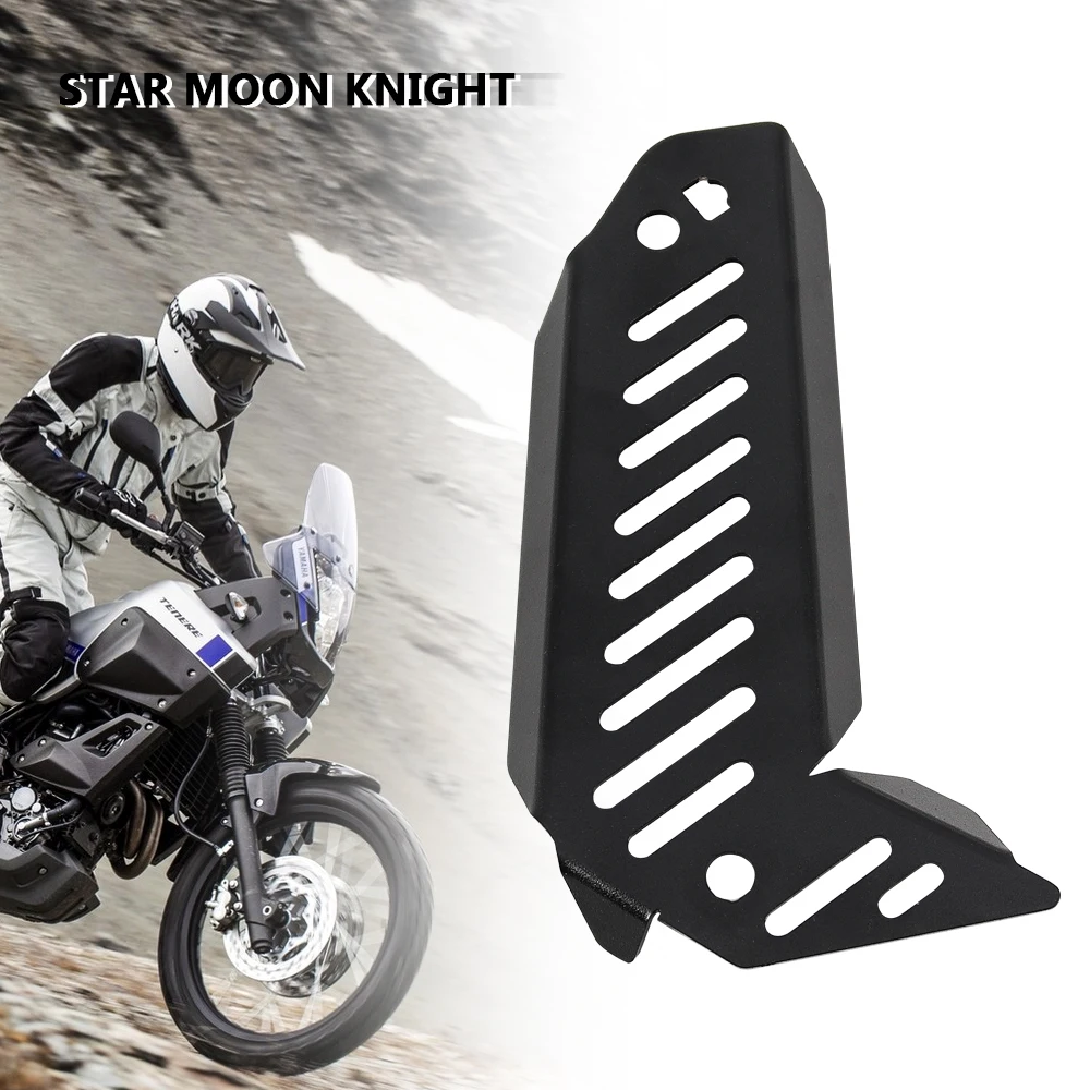 For Yamaha Tenere XT660Z Manifold Heat Shield Protecting Mask Insulation Board Baffle Exhaust Pipe System Guard Protector Cover