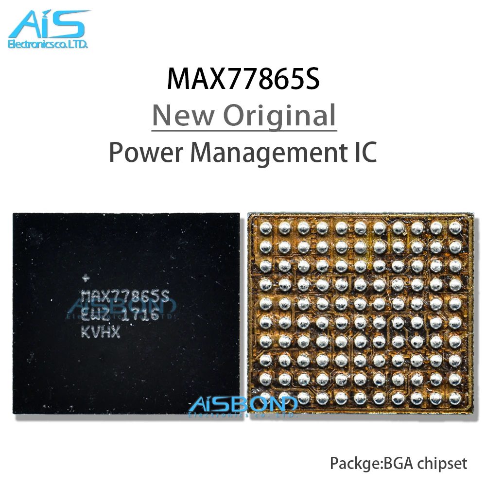 

2Pcs New original MAX77865S EWZ Power Management IC for Samsung S8/G950F/S8+/G955F/Note8/N950F Small IF PMIC Chip