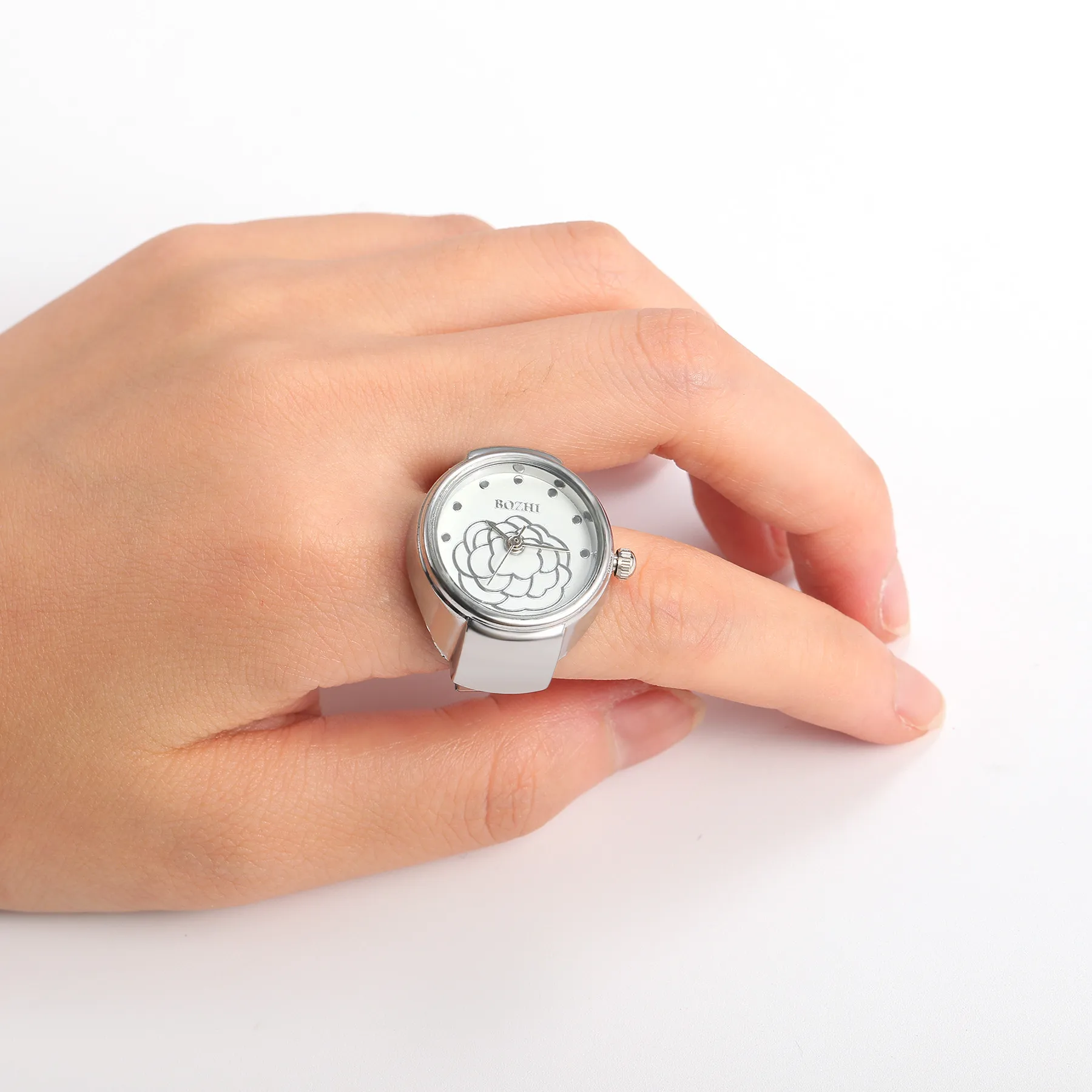 LANCARDO 새로운 도착 사랑스러운 크리스탈 나비 포켓 의료 간호사 시계 3 색 펜던트 매달려 석영 시계