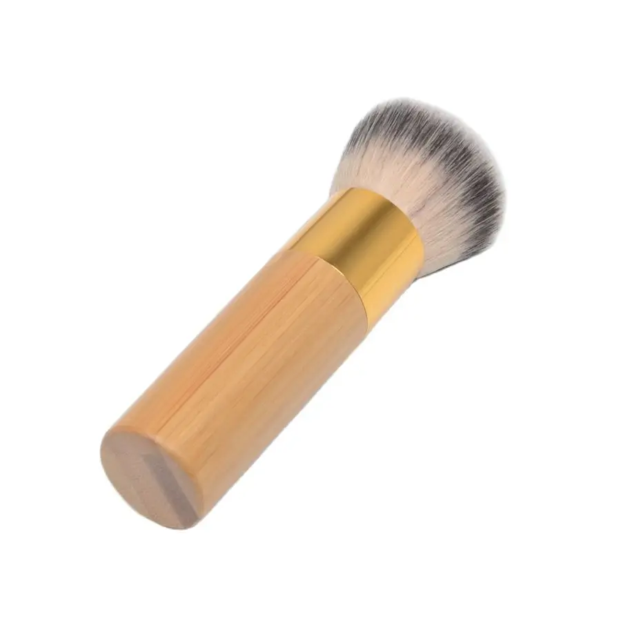 1pc #3 Powder Base makeup brush multi-functional make up bamboo handle Foundation brush Powder contour Cosmetic tools