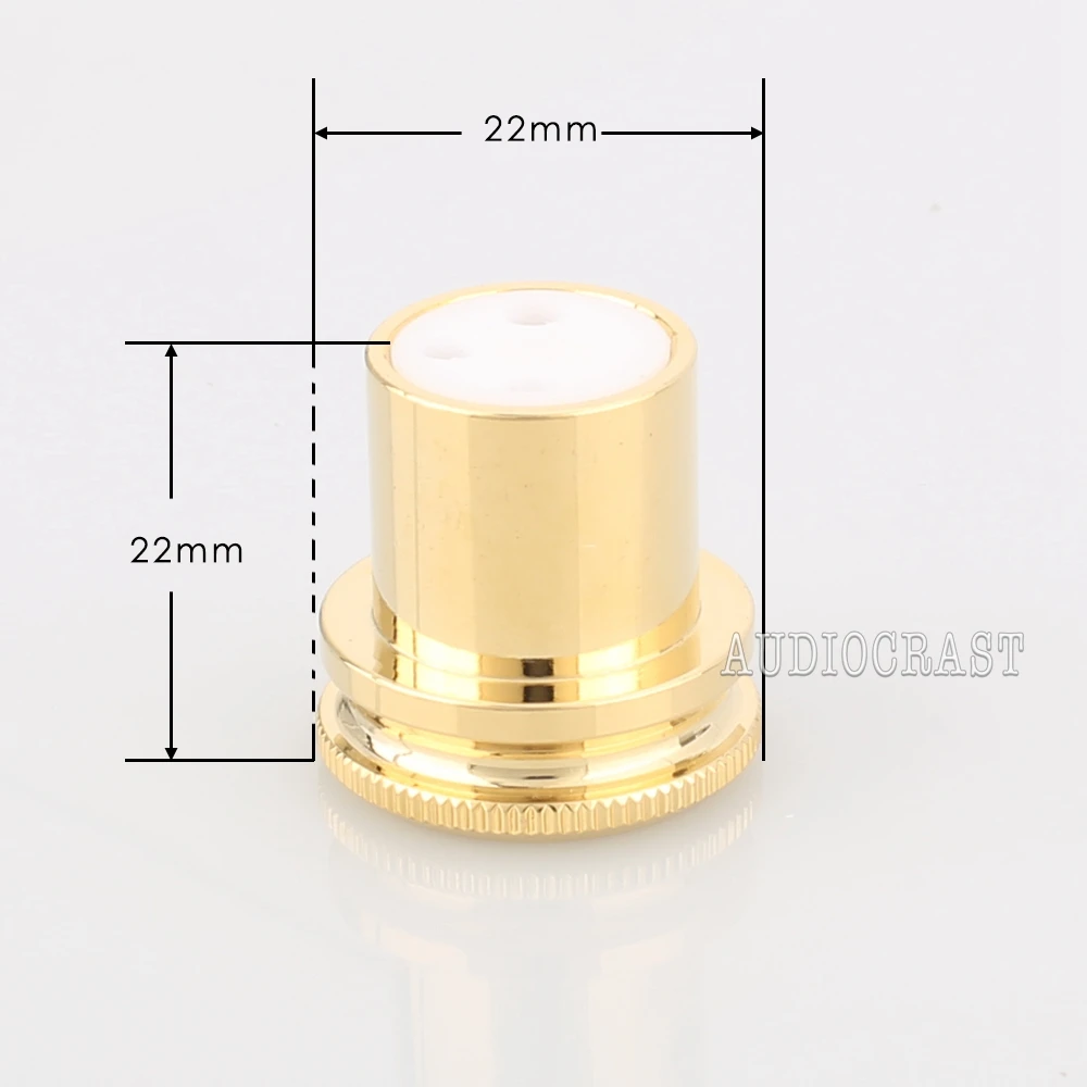 High Quality Noise Stopper Gold Plated Copper XLR Plug Caps XLR Plug caps hifi audio protective xlr plug caps