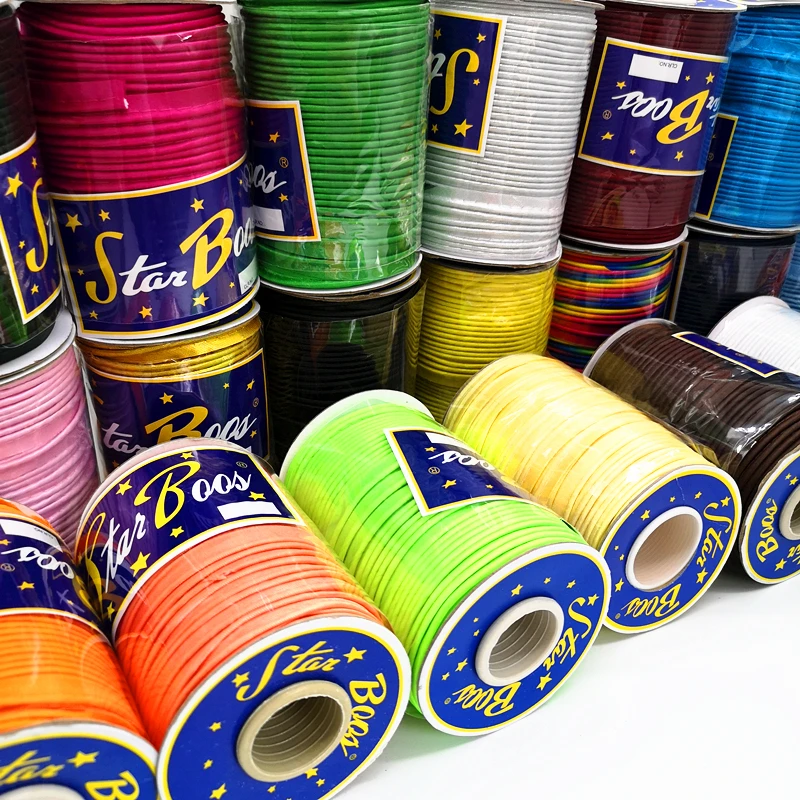 A Roll 65 yards Edge Sewing Ribbon Cord Rope for Sheets Sofa Curtains Hats Clothes Various Fabric  DIY