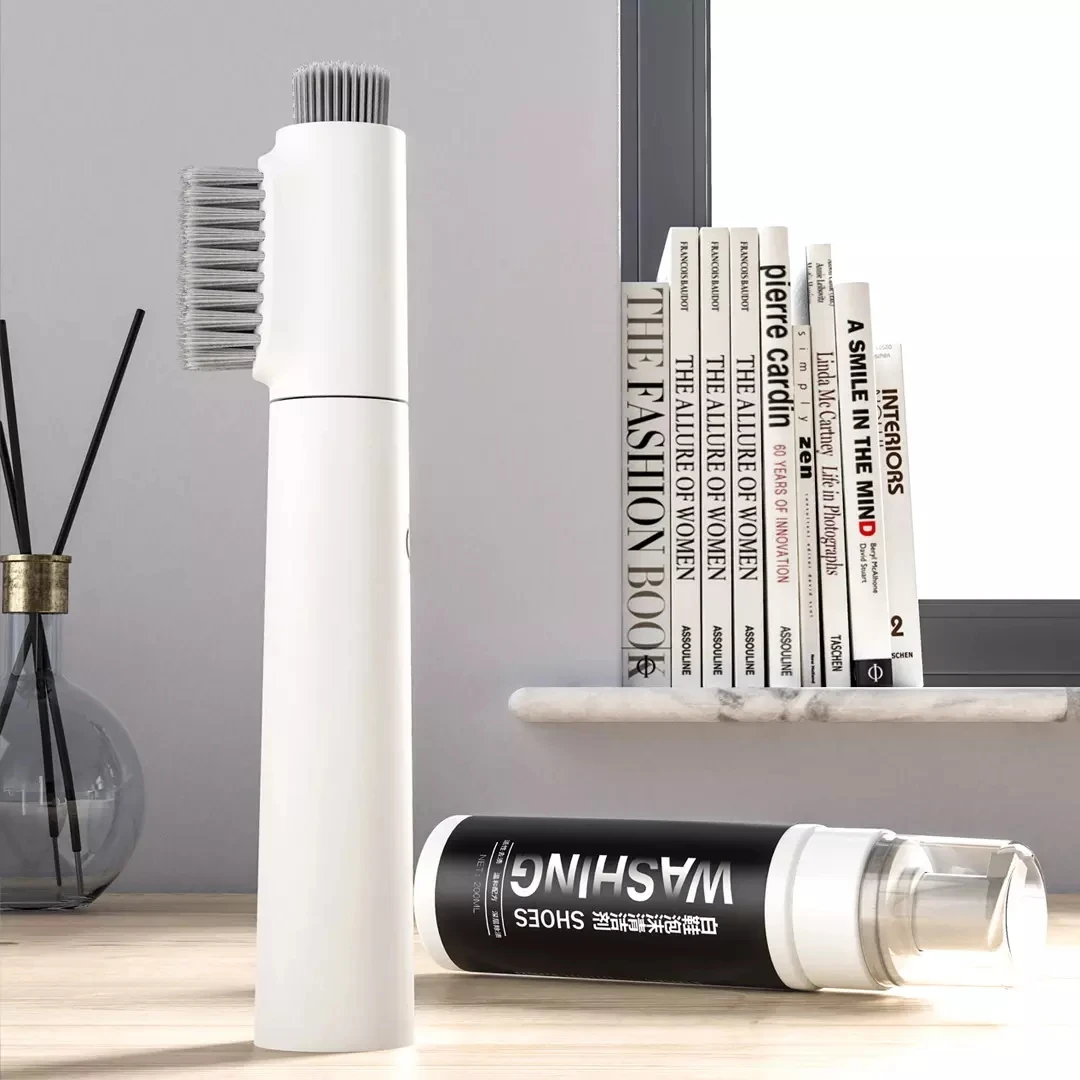 Xiaomi Mijia Youpin ทำความสะอาด Sonic ไฟฟ้าแปรงรองเท้าขนาดเล็กรองเท้าเครื่องซักผ้าทำความสะอาด Sonic IPX7กันน้ำ