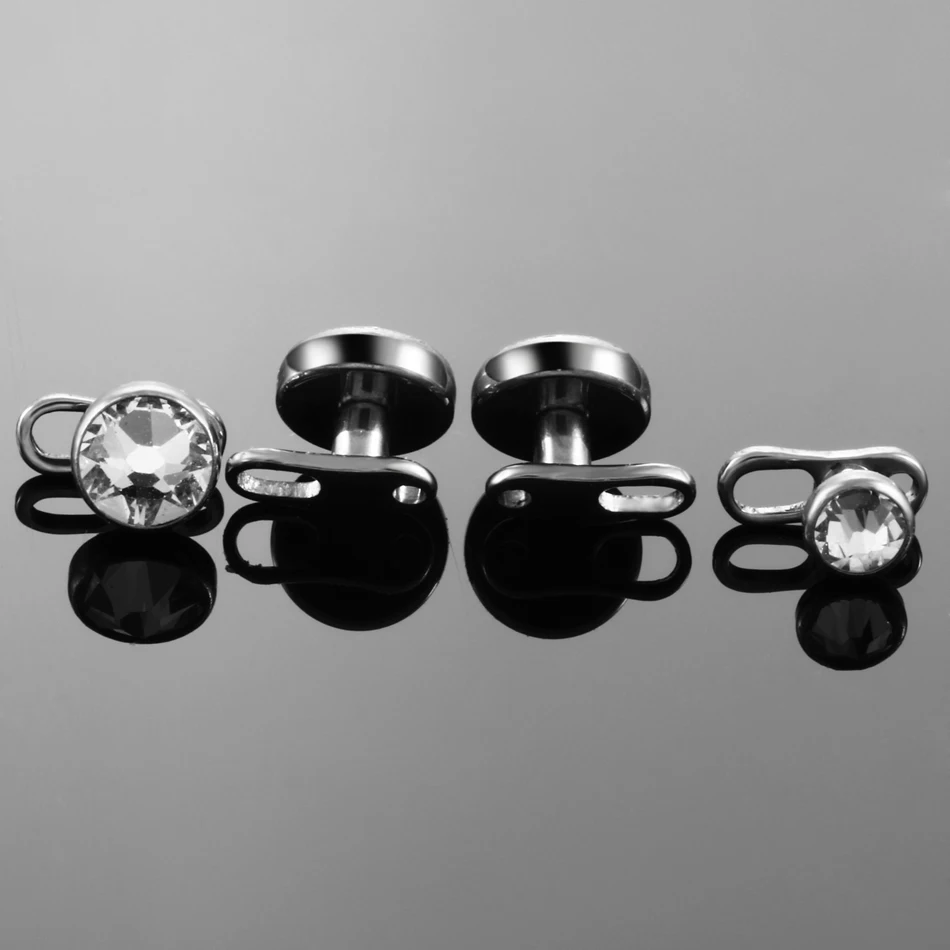 20Pcs/lot G23 Titanium Micro Dermal Anchor Top Set With Base Dermal Piercing Hide In Skin Dermal Rings Piercings Body Jewelry