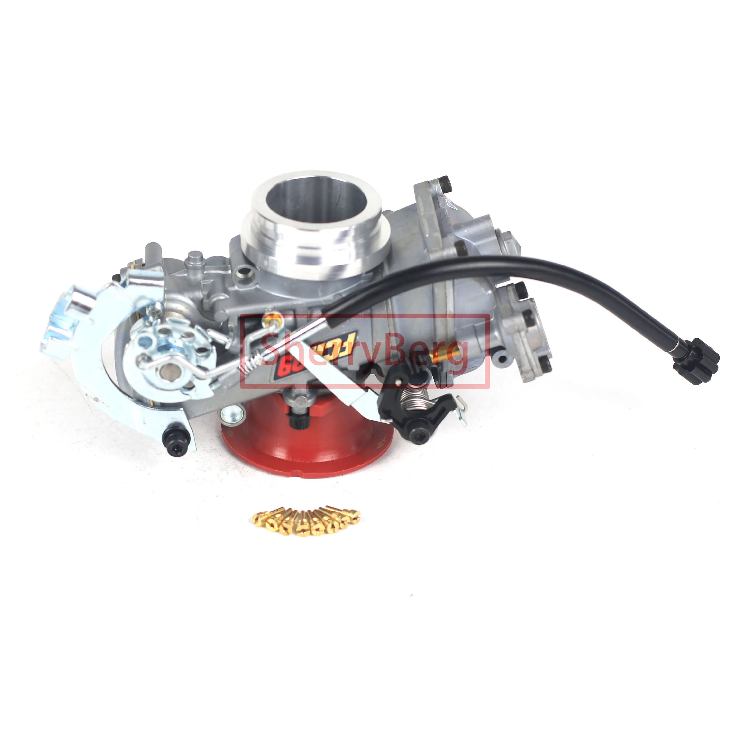 

FREE SHIPPING SherryBerg CARB FCR39 Slant Side Carburettor Flatslide Carburetor FOR XR DR KLX KLX400 DRZ 400S 400E 39mm