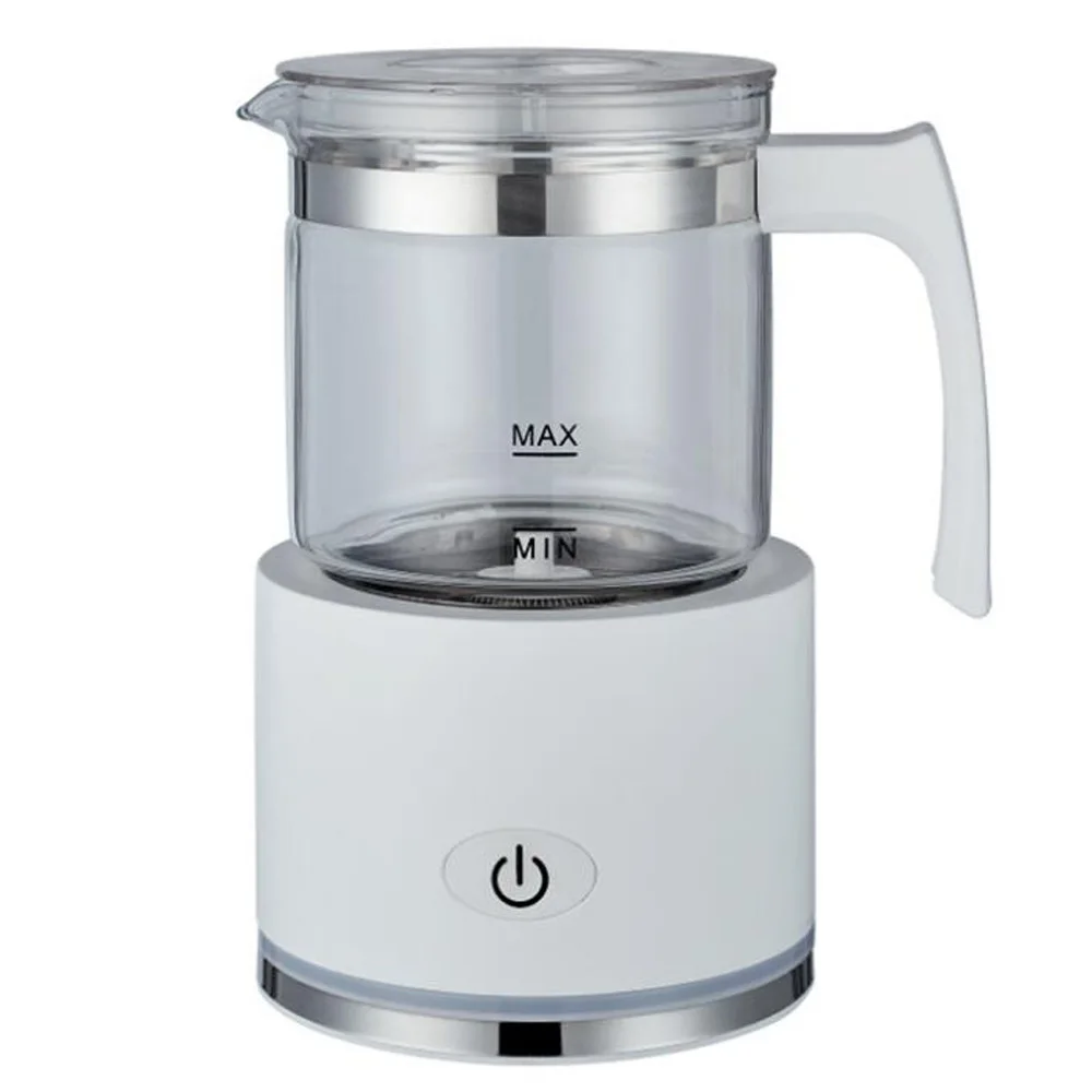 المنزلية التلقائي الحليب Frother الحليب آلة مزبد حليب يعمل بالكهرباء دفئا الزجاج نوع منفصل