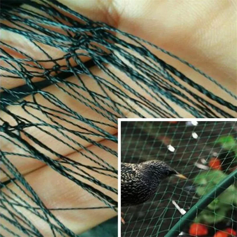 50m Protection from Birds network of high quality and durable threads of nylon net Bird ornament Garden net against birds