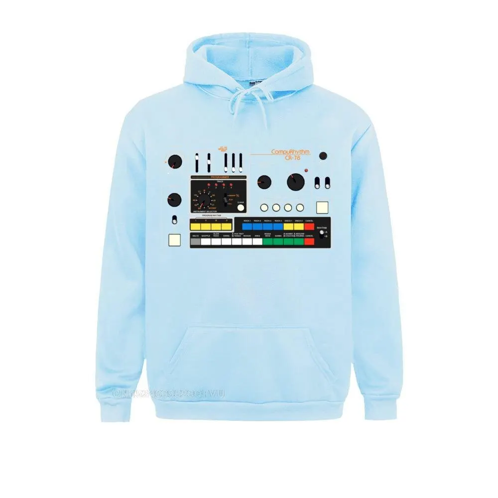 Men's Hoodies Synthesizer Beat Boxer Casual Women Cotton Anime Fitness Tight Sweahoodies Summer Sweater Man