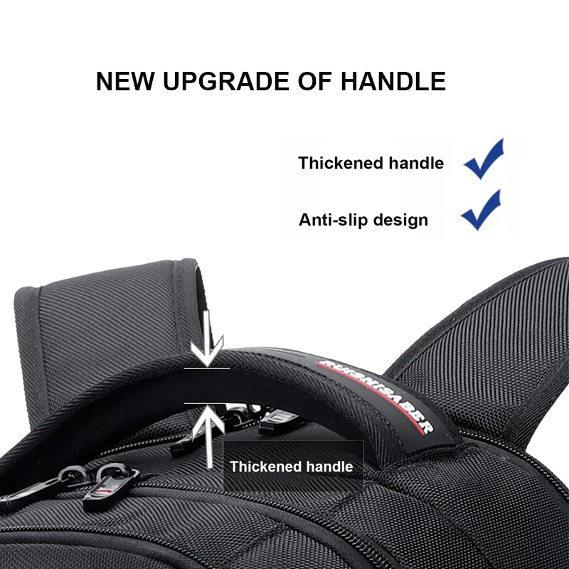 Zaino per Laptop con ricarica USB antifurto zaino per uomo Oxford zaino da viaggio impermeabile borsa da scuola Vintage Mochila maschio da 15/17 pollici