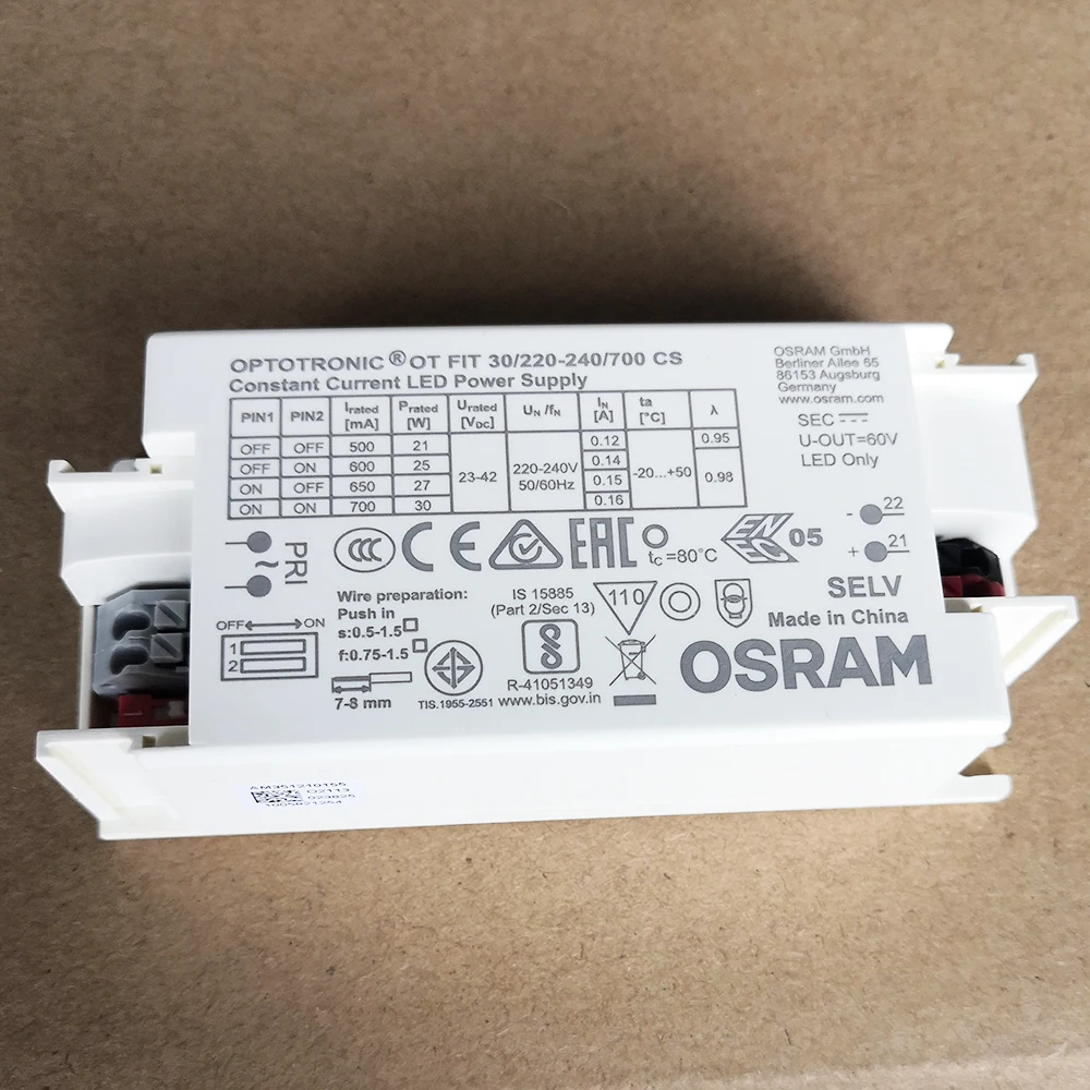 Imagem -06 - Ajuste 30 220240 700 cs Corrente Constante Led Fonte de Alimentação Led Driver 30w 60v ot