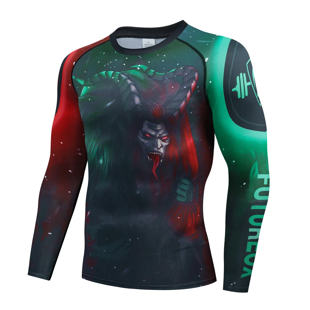 Męski strój sportowy Muay Thai MMA Kickboxing BJJ Rashguard T Shirts Rash Guard Fitness Tracksuit Boxing Jersey Running Set 23.