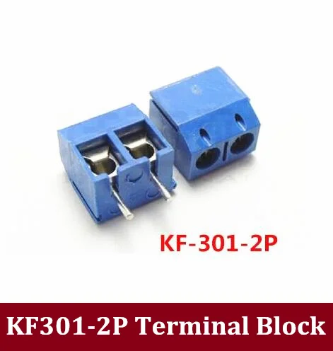 

KF301-2P KF301-3P KF301-5.0-2P KF301Screw 2Pin 3p 5.0mm Straight Pin PCB Screw Terminal Block Connector 1000pcs