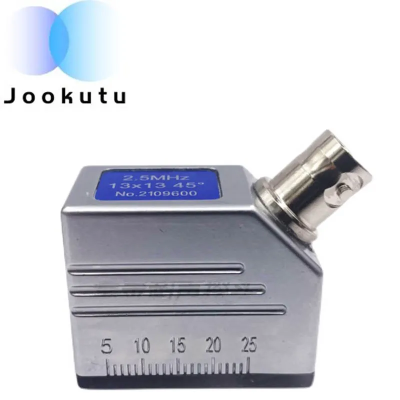 

2.5MHz 13x13 45degree 60degree 70degree Ultrasonic Flaw Detector Inclined Probe Steel Pipe Weld Steel Structure UT Shear Wave