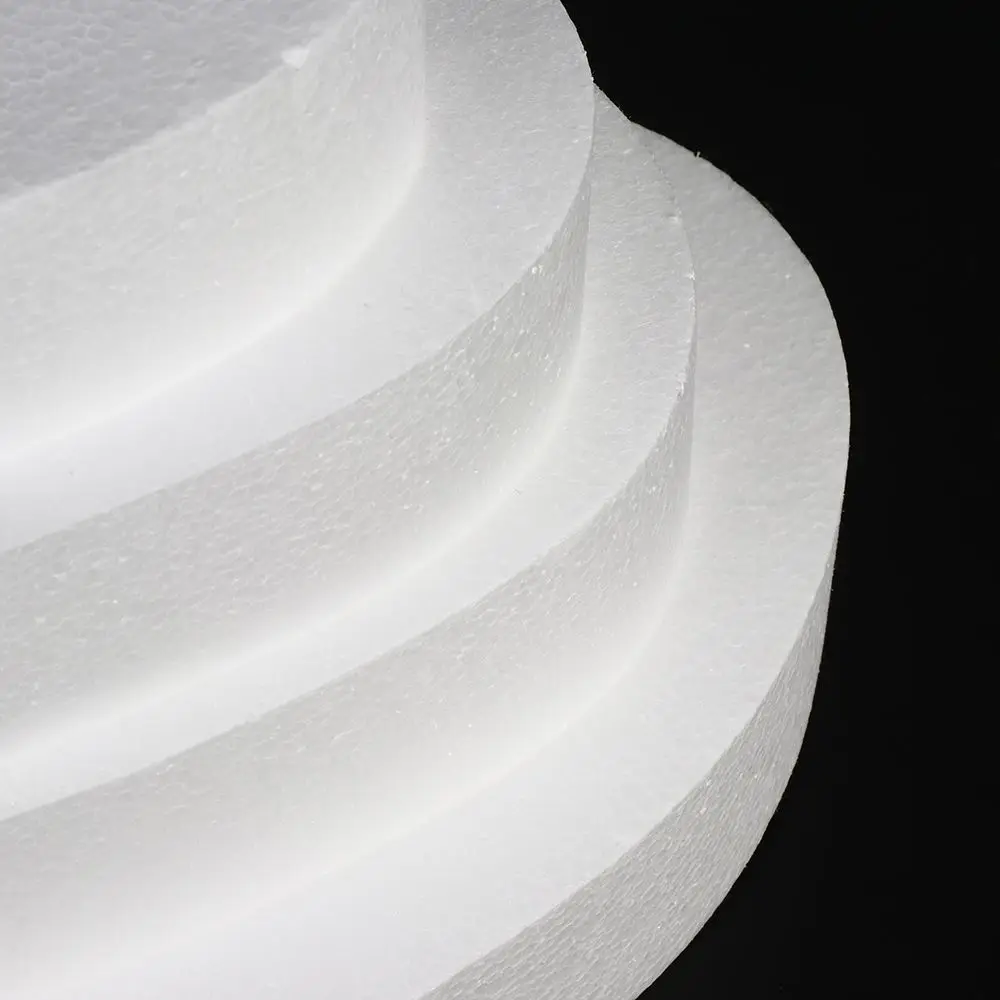 Kitchen Accessories Dummy Party DIY Practice Model Polystyrene Styrofoam Cake Foam Mould Heart Shaped