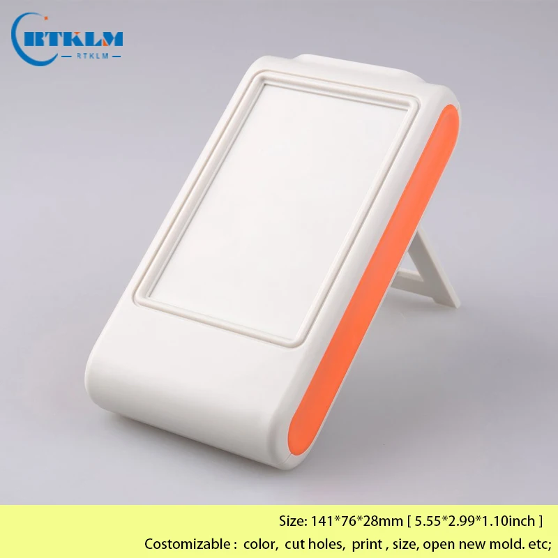 Electronic Project Instrument Case DIY junction box ABS plastic box Handheld plastic enclosure 141*76*28mm