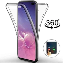 360 Full Cover Phone Case For Samsung Galaxy S20 Ultra S10 Plus S10e S9 S8 Note 10 9 8 A51 A71 A70 A40 A80 Hybrid PC Hard Case