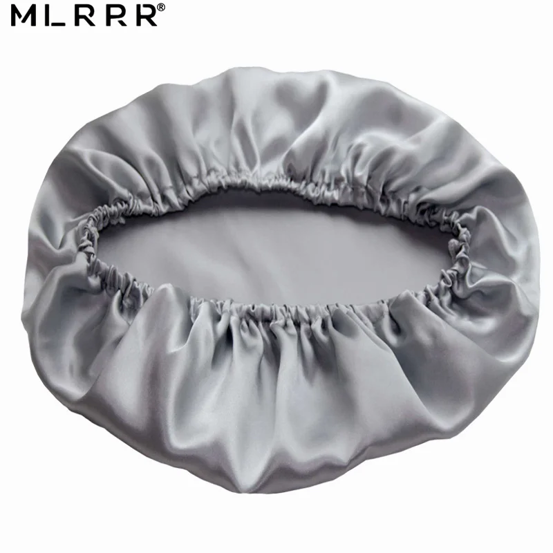 

MLRRR 100% Silk Hair Headwear Nightcap Multicolor