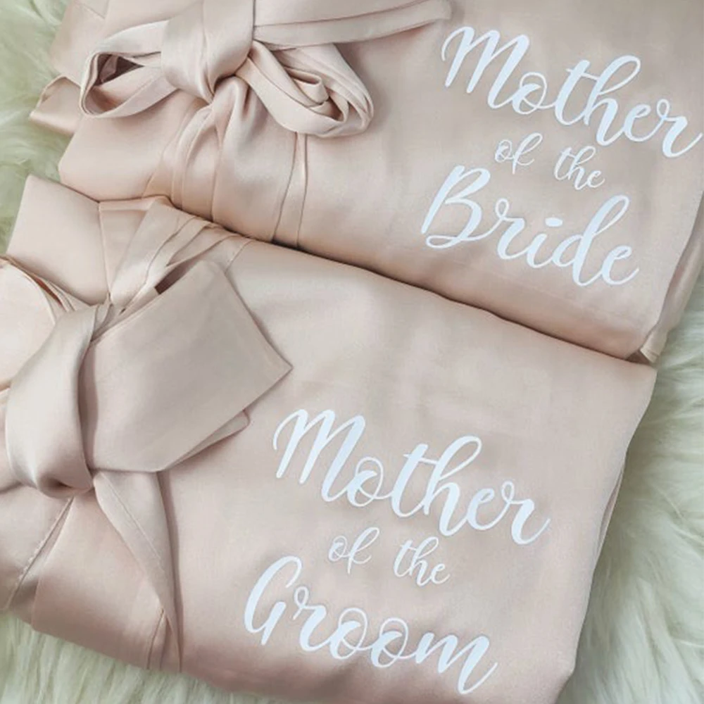 Personalised Wedding Lace Robes Bridesmaid Robes Hen Weekend Bridal Shower Bride to Be Bachelorette Bridal Party Robes